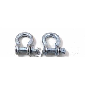 2 Pack 5/8" Bow Shackle Clevis Screw Pins Anchor Rope Cable Chain Rigging