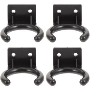 PRETYZOOM Microphone Wall Mount Holder, Universal Wall Mount Microphone Hanger, Universal Mic Clip Holder, Microphone Clip Hook (33mm)