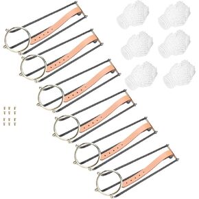 6Pcs Billiards Table Pocket Rail, Stainless Steel Pool Snooker Billiard Table Pocket Rail