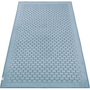 agoy Gecko Touch - Next-Gen Microfiber Yoga Towel - Double-Sided Silicone Non-Slip Grip – Ideal for Hot Yoga - Ultra Absorbent, Easy to Wash, Travel-Friendly - 30% Recycled Material - Free Wet Bag