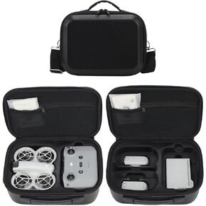 Carrying Case for DJI Neo-Portable PU Protective Storage Bag with YKK Zipper for DJI Neo Fly More Combo,RC-N3 Remote Controller, Neo Intelligent Flight Battery & Aceessories-Grey in Kuwait