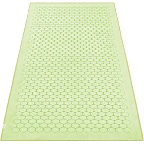 agoy Gecko Touch - Next-Gen Microfiber Yoga Towel - Double-Sided Silicone Non-Slip Grip – Ideal for Hot Yoga - Ultra Absorbent, Easy to Wash, Travel-Friendly - 30% Recycled Material - Free Wet Bag