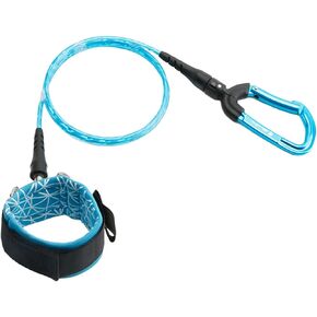 Yiju Freediving Lanyard Adjustable Professional Breaking kN Dive Wristband for Freediving, Blue