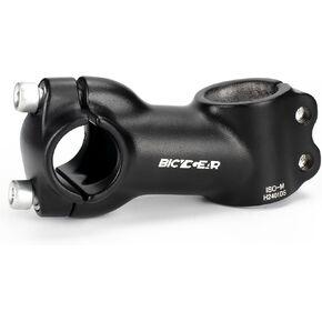 25.4 Bike Stem 60mm 75mm 90mm 105mm 130mm ±10/15 Degree Bicycle Handlebar Riser Stem for Moutain Bike MTB Road E Bikes BMX Cycling, Die Casting Alloy, Sand Blasted