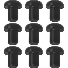 50pcs Silicone 5mm Bicycle Frame Blind Plug Push-in Cover Plugs Blanking End Cap for Roadbike Mountain Bike Drill Holes on Bicycle Frames