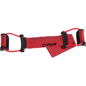 Lifeline Fitness Power Pushup - Pushup Training Equipment with up to 90lbs of resistance For Home Gym - Durable, High Quality Resistance Trainer - Upper Body Exercise Equipment,Red