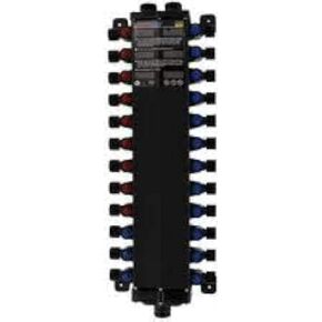 Viega 49620 24 Port MANABLOC without Port Adapters (9 Hot, 15 Cold)