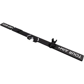 + Alignment Stick Adapter — Perfect Your Aim, Alignment, Face Angle, and Ball Position. Use Real Golf Tees of Mats.