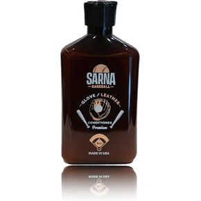 Glove Leather Conditioner - Use on Baseball Gloves, Softball Gloves, Baseball Accessories, Catchers Mitts, Hot Sports Equipment (8.0oz) - Made in USA