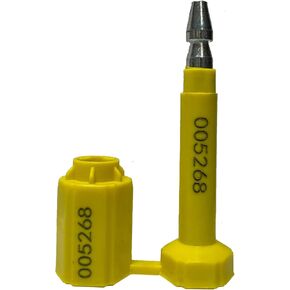 Bolt Seal Shipping Seal with Print Progressive Numbering for Cargo Containers and Truck Trailers, Cargo Container Seals (50)