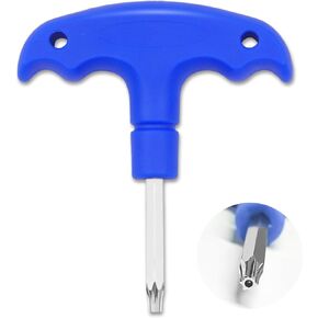 Golf Club Adjustment Tool & Golf Wrench for Driver Clubs, Steel Golf Driver Tool & Driver Wrench Tool Golf, Golf Club Head Adjustment Tool T20, Blue Golf Club Wrench ﻿