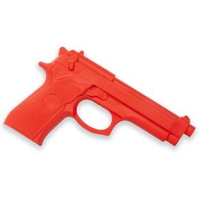 Rubber Training Gun, Inert Full Size Replica Pistol for Martial Arts Training