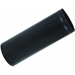 Imperial Manufacturing Group BM0111 6" X 24" Black Matte Stove Pipe