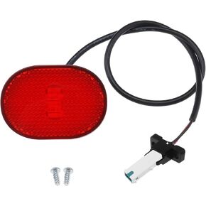 The Lord of the Tools Electric Scooter Rear Tail Light Brake Light Compatible with Xiaomi 4 Pro Rear Mudguard Light Electric Scooter LED Rear Light Assembly Replacement Part