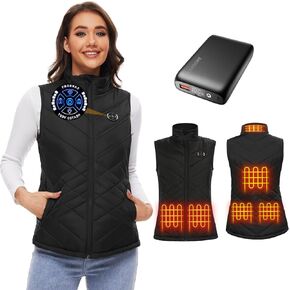CANBOEY L-Sized Heated Vest with 16000mAH Battery Pack