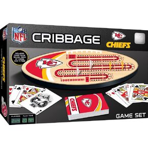 Masterpieces Game Day - NFL Kansas City Chiefs - Officially Licensed Team Logo Cribbage Game