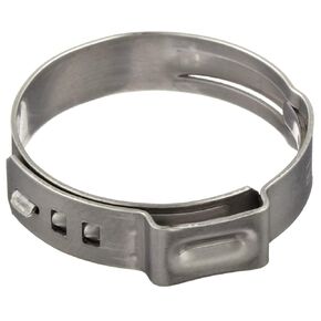Oetiker 16702494 Stepless Ear Clamp, One Ear, 7 mm Band Width, Clamp ID Range 13.7 mm (Closed) - 16.2 mm (Open) (Pack of 25)