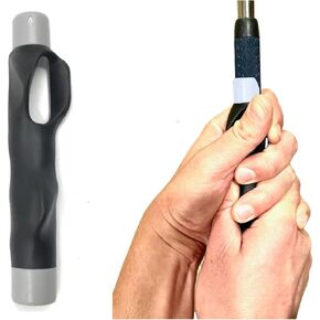 Left Handed Golf Grip Trainer - Golf Swing Aid Club Attachment to Correct Hand Placement
