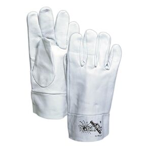 MAGID WeldPro 120B Goatskin Glove with 2 Cuff, Large, Gray