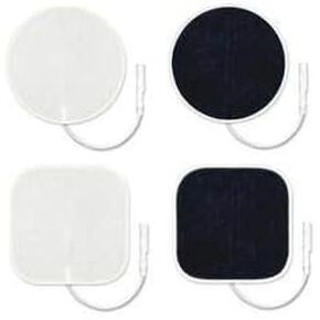 X Foam Electrodes, 2 x 4 Inch Rectangle, Pack of 4