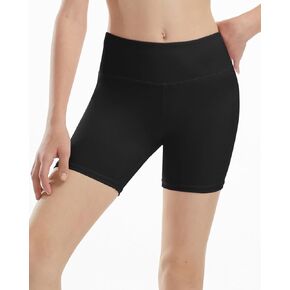 5" Girls Volleyball Shorts High Waist Spandex Shots Youth Kids Athletic Compression Shorts for Yoga Dance Biker