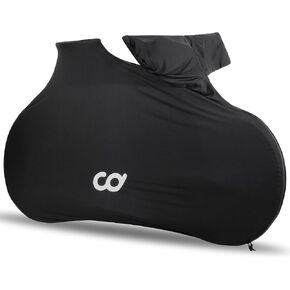 CyclingDeal Bike Cover for Travel Use - Fits MTB Road Bikes Up to 29" Wheels with 22" Frame - for Car Racks Carriers Transportation Outdoor & Indoor Home Storage - Water Repellent & Quality Zippers