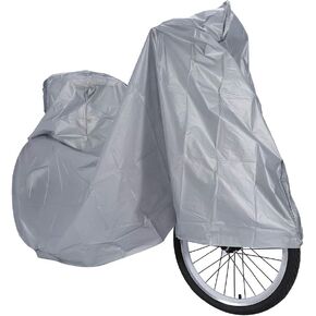 Bicycle Cover Outdoor Waterproof Bicycle Cover 78.74" Long x 39.37" Wide for 1 Bike, Road Bike Rain Cover, Motorcycle Cover Sun Rain Wind Proof for Mountain Bike, Road Bike