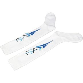 Atyhao Fencing Stockings, Breathable Fencing Socks Thickened Combed Cotton Sweat Absorbing Stretchy for Training for Women