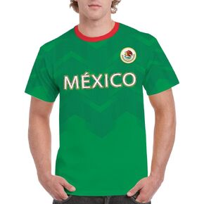 Custom Mexico Men's Adult Sports Jersey Shirt