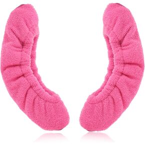 TIESOME Ice Skate Blade Covers, Pink Ice Skate Guards Ice Skate Blade Protector Reusable Winter Ice Skates Shoe Covers for Kids Youth Adult Men Women Figure Skates and Hockey Skates