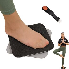 Ceaz Figure Skating Spinner - Off Ice Training Aid to Practice Spinning for Ice Skaters, Ballet, Gymnastics and Dance - Includes Skate Sharpening Tool