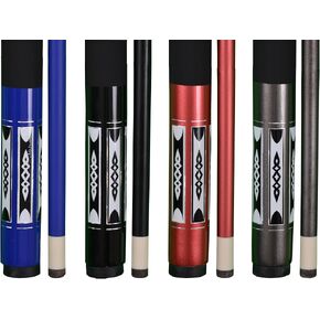 Accuplay Billiards Lot of 4 Fiberglass 58" 2 Piece Pool Cue Sticks 18-21 OZ