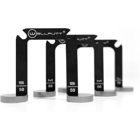 WELLPUTT - Golf Putting Gates - Pack of 3 Sizes, Versatile Outdoor/Indoor Training Aid