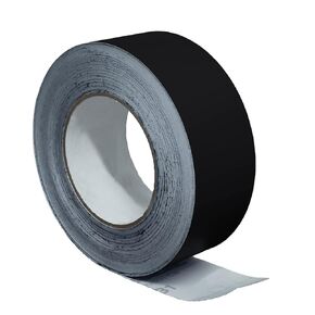 LiteMark 2" Black Removable Vinyl Marking Tape - High-Visibility Matte Finish, Adhesive for Smooth Surfaces - Ideal for Safety Marking, Floors, Warehouses, Short Events - 150 Feet Roll
