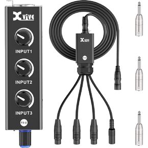 Xvive PX Portable 3-Channel Personal Mixer and Headphone Amplifier System