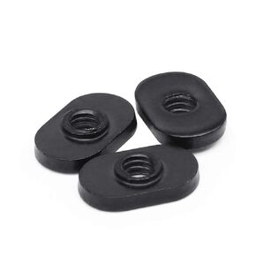 Bueyfolt 1/4-20 Centered Thread Slide in Economy T-Nut for T Slot Track, Applicable to 15 Series or 1.5 Inch Base Aluminum Extrusion (20- Pack)