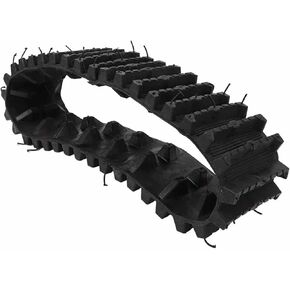 Rubber Tracks, Rubber Wheel Rubber Track Atv Rubber Track Easy Installation for ATV UTV Track Electric Snowmobile Snow Blower Kart