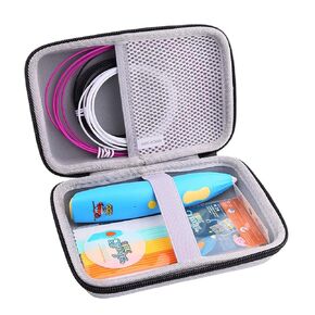 Hard EVA Travel Case for 3Doodler Start Essentials 3D Pen Set for/Q15001 Digital Oscilloscope Case.(Grey)