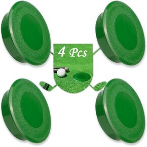 Golf Cup Cover for Golf Course Hole.Golf Hole for Putting Green Cover for Backyard Practice Putting Green Hole, ABS Hole Cup Covers Comply with USGA Regulations