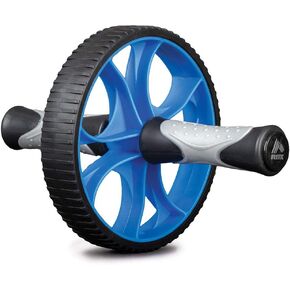 RBX Travel Ab Roller Wheel with Dual Wheels for Core Fitness and Strengthening