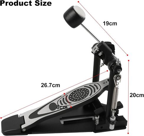 Bass drum pedal,Double chain pedal,Single pedal hammer, bass drum pedal hammer, drum practice instrument accessories in Saudi Arabia