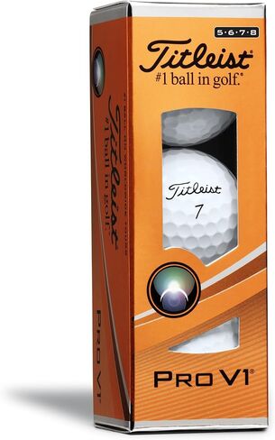 كرات جولف من الجيل السابق من Titleist Pro V1، بيضاء (درزة واحدة) in Kuwait