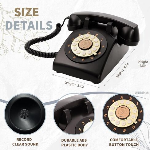 هاتف الزفاف الصوتي الخاص بكتاب الضيوف (عتيق، أبيض طازج) in Kuwait