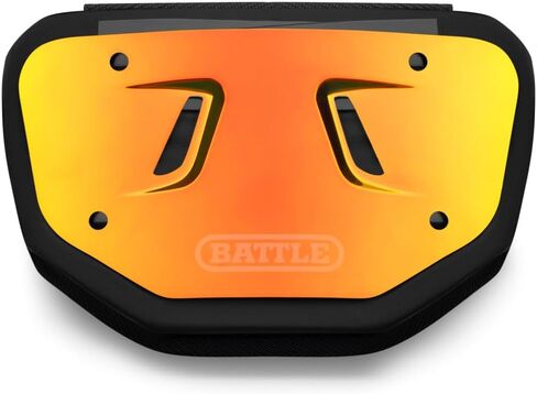 لوحة عظمية خلفية منشورية من Battle Sports - لوحة خلفية، واقي خلفي لأسفل الظهر، غلاف خارجي صلب وإسفنج محيطي، معدات كرة قدم حماية عالية التأثير in Kuwait