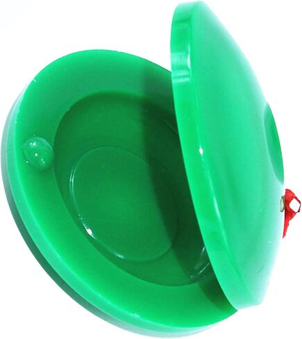 Plastic Children Finger Castanet with Great Sound Quality, Pretty Design for Music Learning, Multi Functional Use (Red Blue) in Saudi Arabia