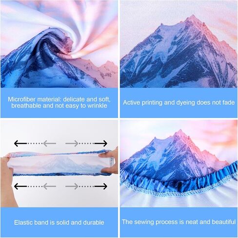 Ryaco 2 Pcs Ski Snowboard Goggle Cover Sleeve, Ski Goggles Microfiber Protective Lens Scratch Dust for Travel Storage (Large) in Kuwait