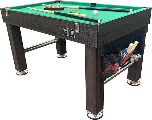 KICK Morpheus 55″ 5 in 1 Multi-Game Table - Combo Game Table Set - Foosball, Billiards/Pool, Glide Hockey, Table Tennis, and Basketball for Home, Game Room, Friends and Family! in Kuwait