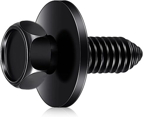 50 Pcs 5/16"-18 x 7/8" Indented Hex Head Body Bolts, Metal Fasteners Automotive Body Screws for Trucks Fender Bolt for Car in Kuwait