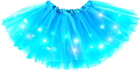 REETAN LED Tutu Skirt Light Up Layered Skirts Christmas Fashion Performance Tutu Costume for Women and Girls in Saudi Arabia