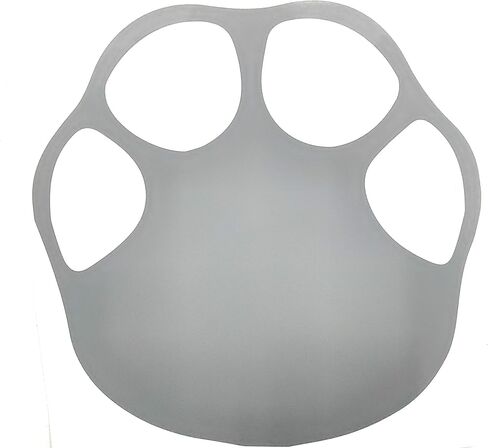 LiteMark 9 Inch Grey Elephant Footprint Floor Stickers Floors - Pack of 6 (3 Pairs) in Saudi Arabia
